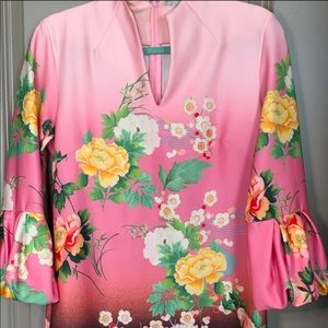 Kimono Style Floral Dress 🌺